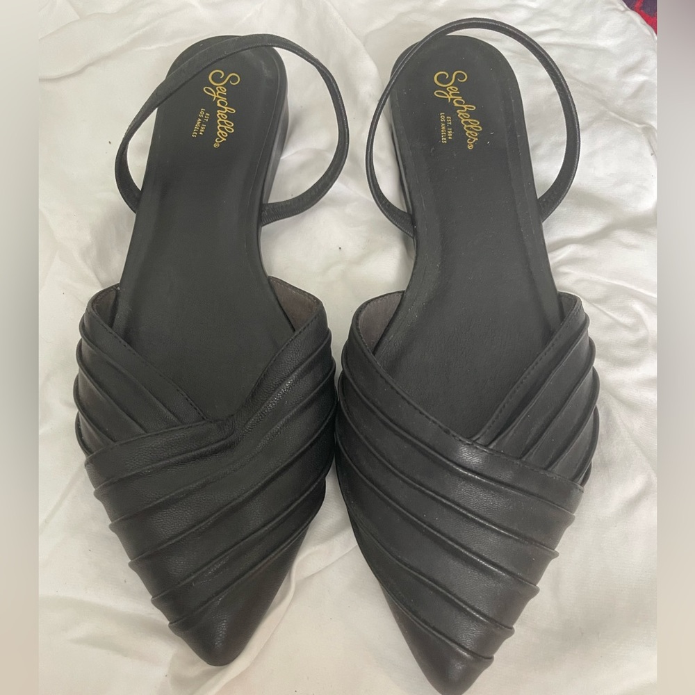 Seychelles sling back ballet flats